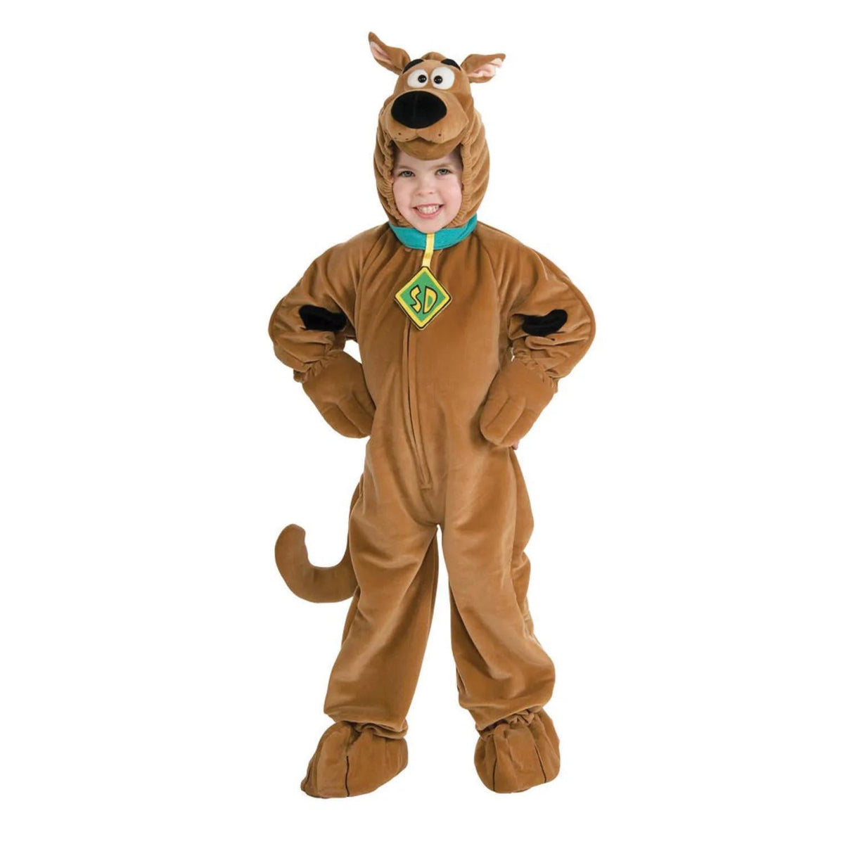 Spookyfits™ Kids' Deluxe Scooby Doo Jumpsuit Costume