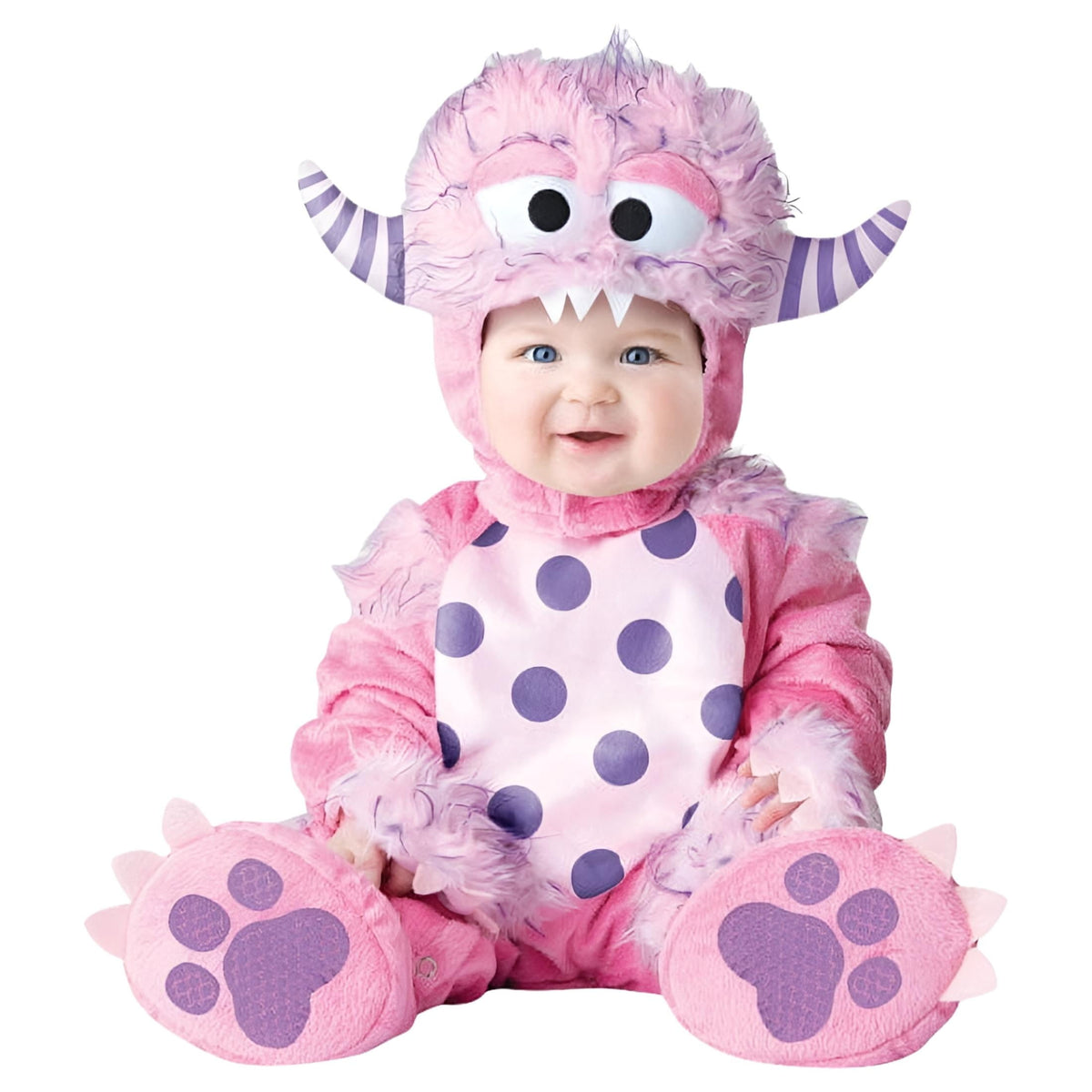  Little Pink Monster Halloween Fancy-Dress Costume for Toddler, 12-18 Months