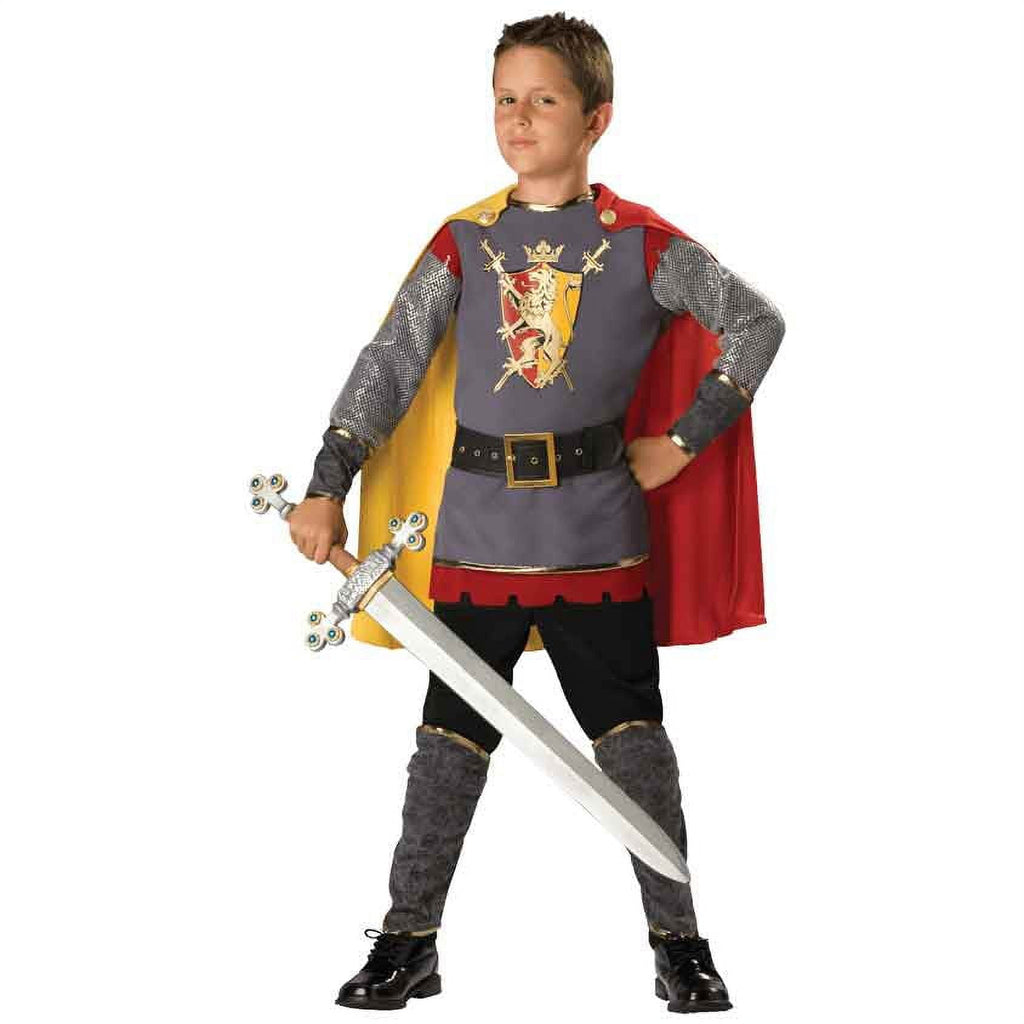  Loyal Knight Incharacter Halloween Fancy-Dress Costume for Child, Little Boys S (6)