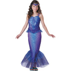  Mysterious Mermaid Girl's Halloween Fancy-Dress Costume for Child, S