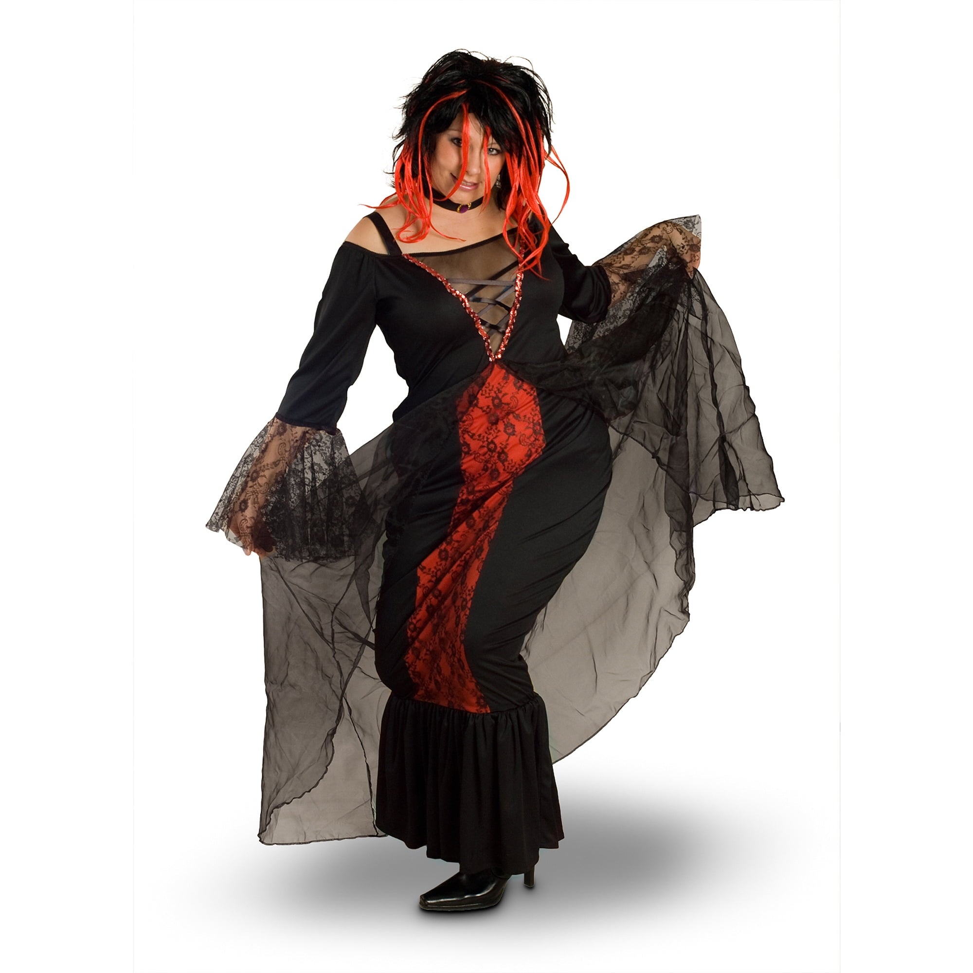  Vampiress Women's Plus Size Adult Halloween Costume