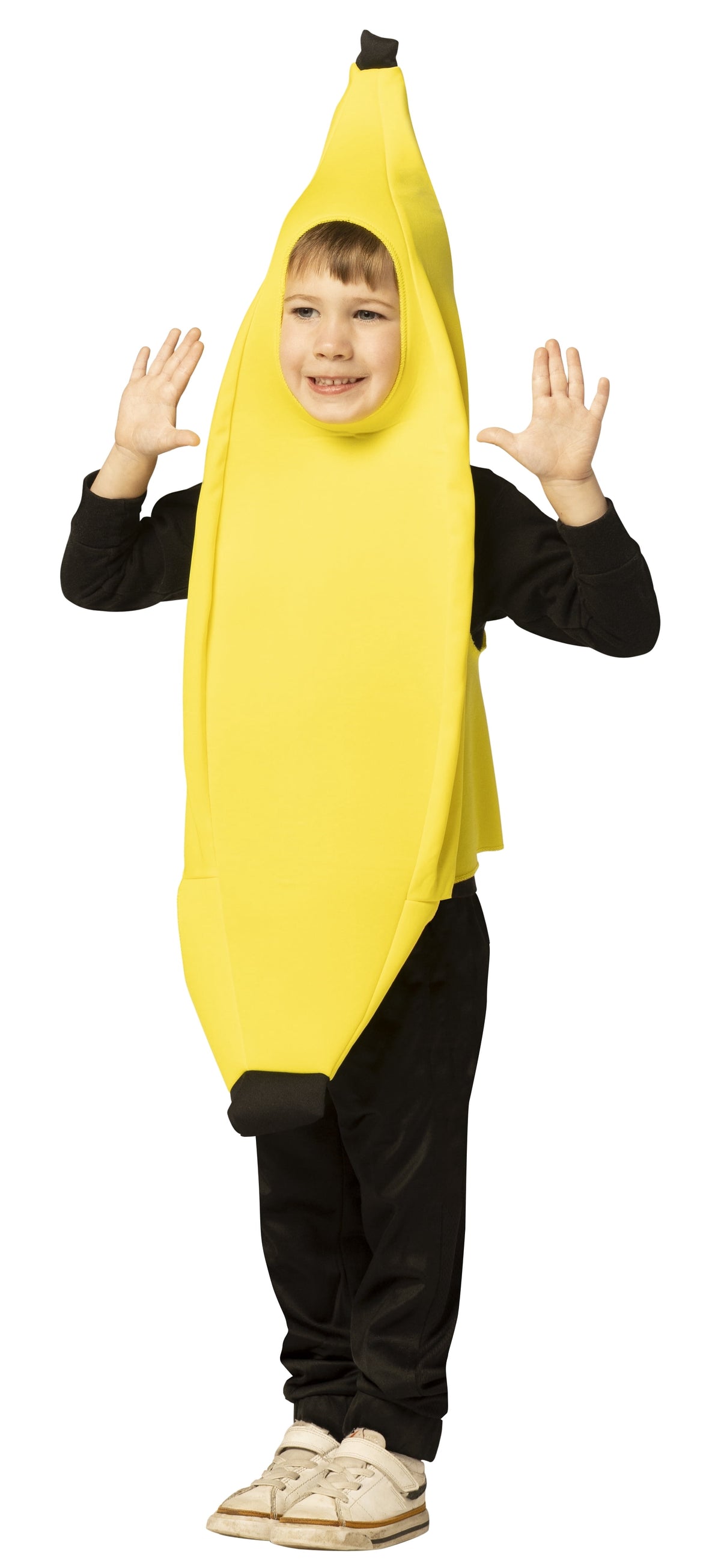  Banana Party Halloween Costume, Yellow, Child Size 3-4T
