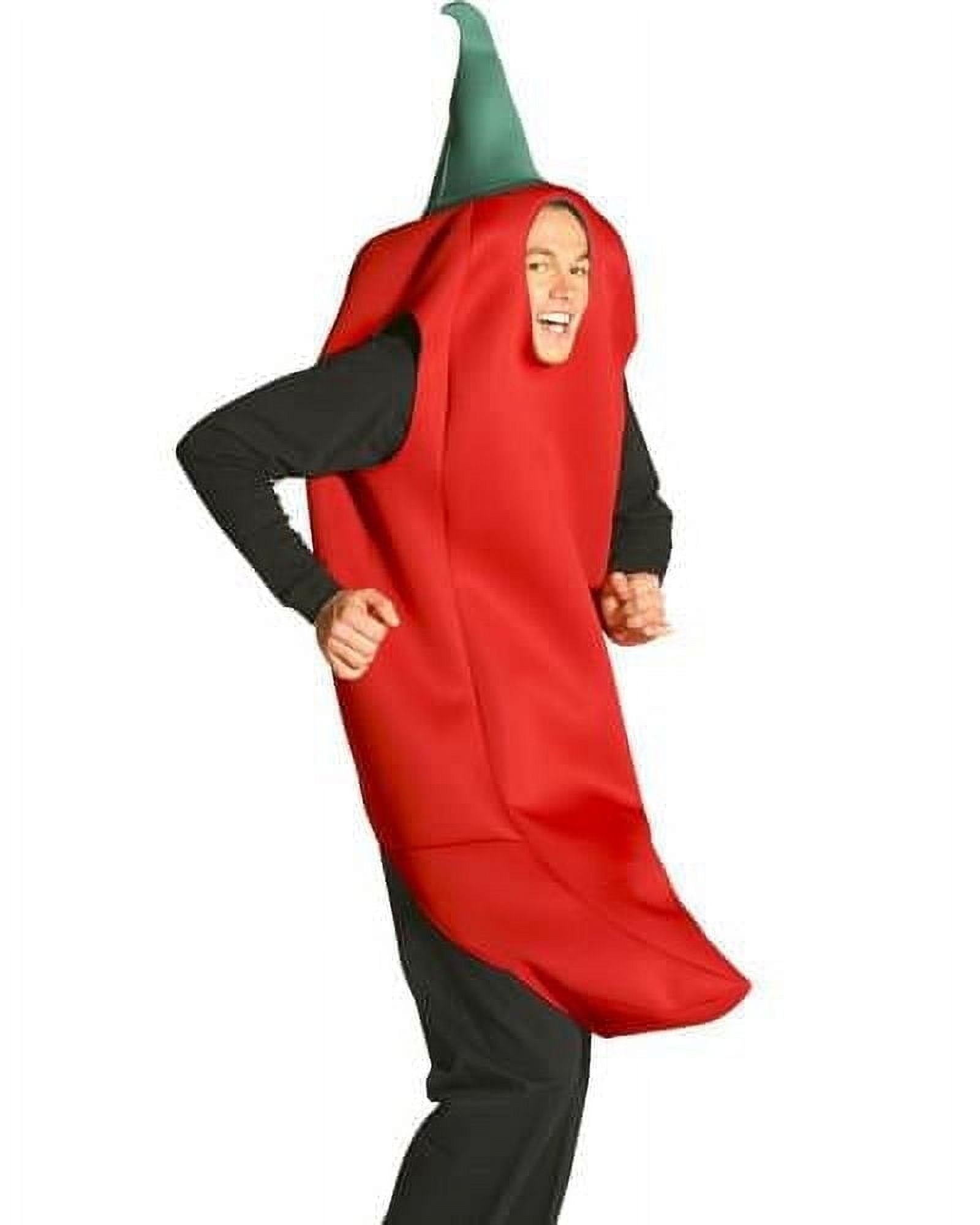  Chili Pepper Men's Halloween Fancy-Dress Costume for Adult, Standard