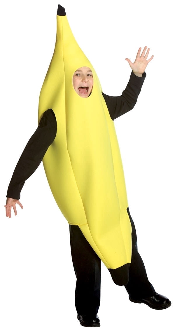  Deluxe Banana Boy's Halloween Fancy-Dress Costume for Child, One Size, 7-10