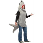  Sand Shark Animals Men's Halloween Fancy-Dress Costume for Adult, One Size