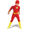 DC Comics The Flash Deluxe Muscle Chest Costume for Toddlers by , Boys 2T-4T