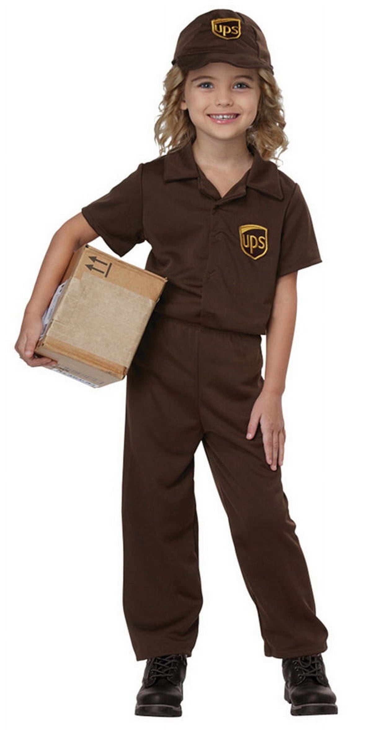 UPS Driver Toddler Halloween Costume