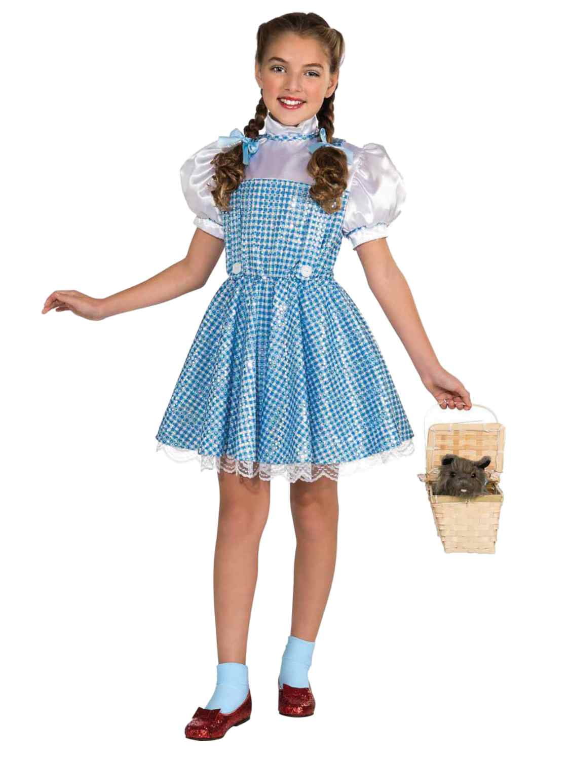 WIZARD OF OZ "DOROTHY" GIRLS DRESS HALLOWEEN COSTUME