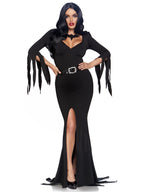 Leg Avenue Immortal Morticia Mistress of the Dark Women's Halloween Fancy-Dress Costume for Senior, XL