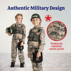  Solider Navy Seal Army Special Forces Boy's Halloween Fancy-Dress Costume for Child, L