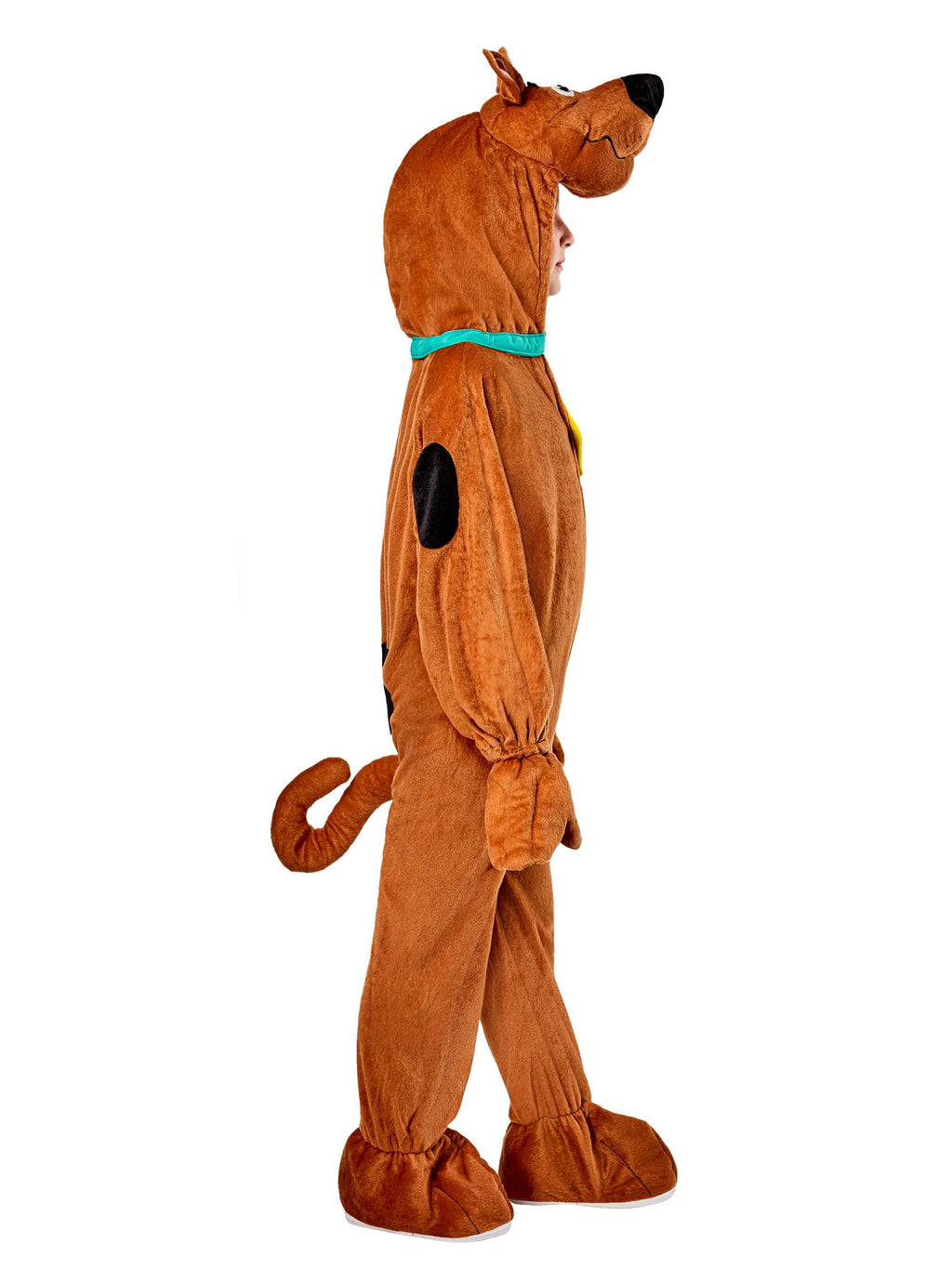  Kids' Deluxe Scooby Doo Jumpsuit Costume - Size 6-8