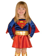 DC Super Heroes Supergirl Costume for Toddlers by , Girls 2T-4T
