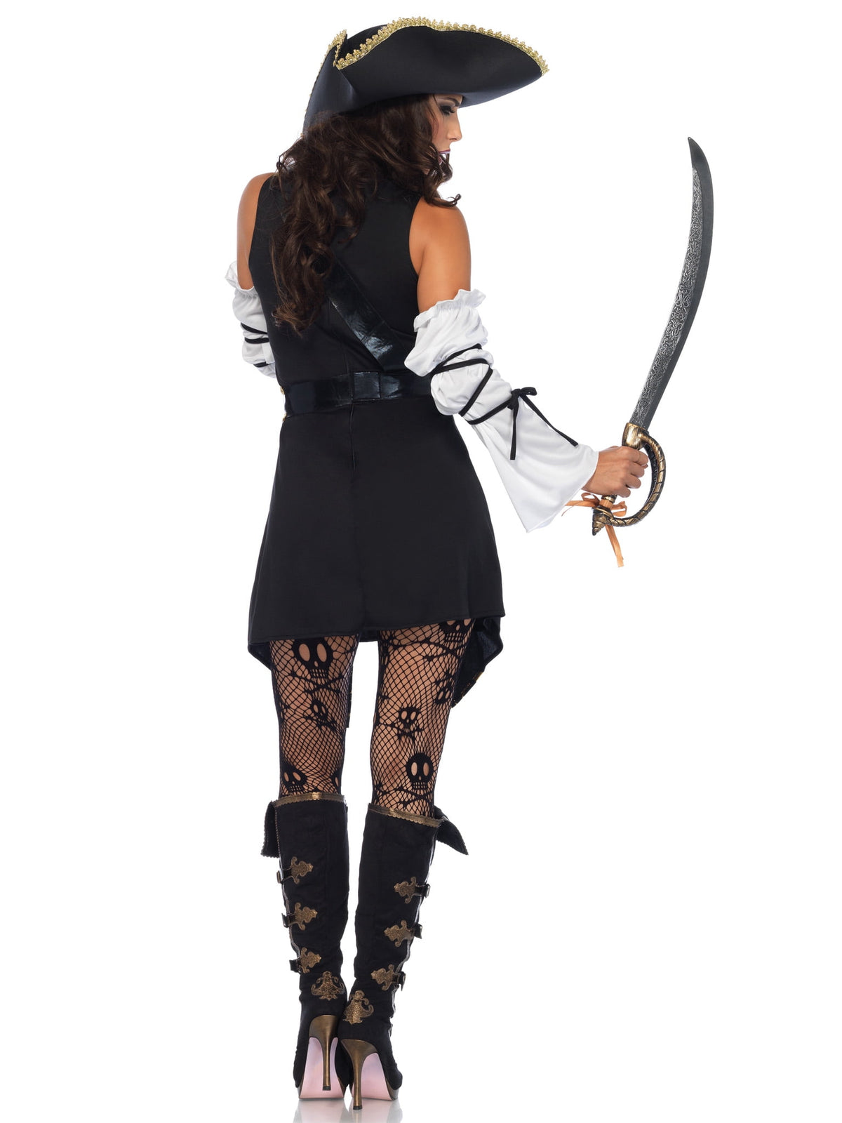 Leg Avenue Women's Black Sea Sexy Pirate Costume