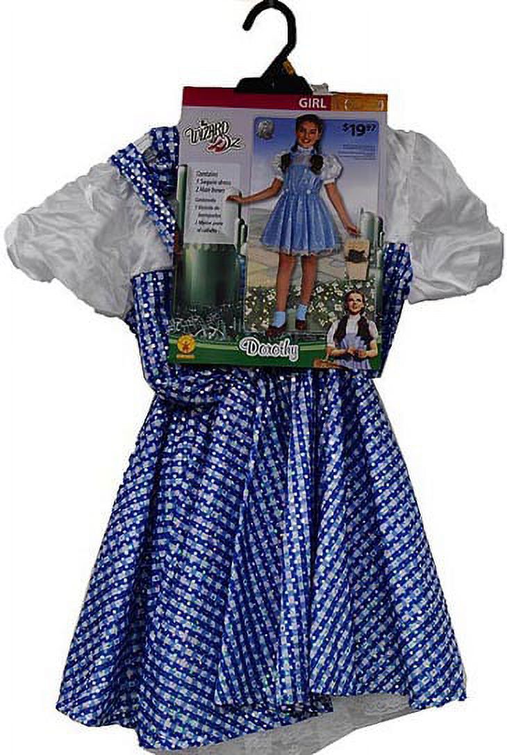 WIZARD OF OZ "DOROTHY" GIRLS DRESS HALLOWEEN COSTUME