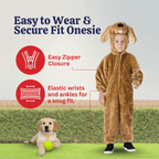  Puppy Costume For Kids  Labrador Or Golden Retriever Dog Dress-Up For Boys And Girls