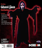 Officially Licensed Bleeding Ghost Face Halloween Costume for Children, Boys Size L (10/12), by 