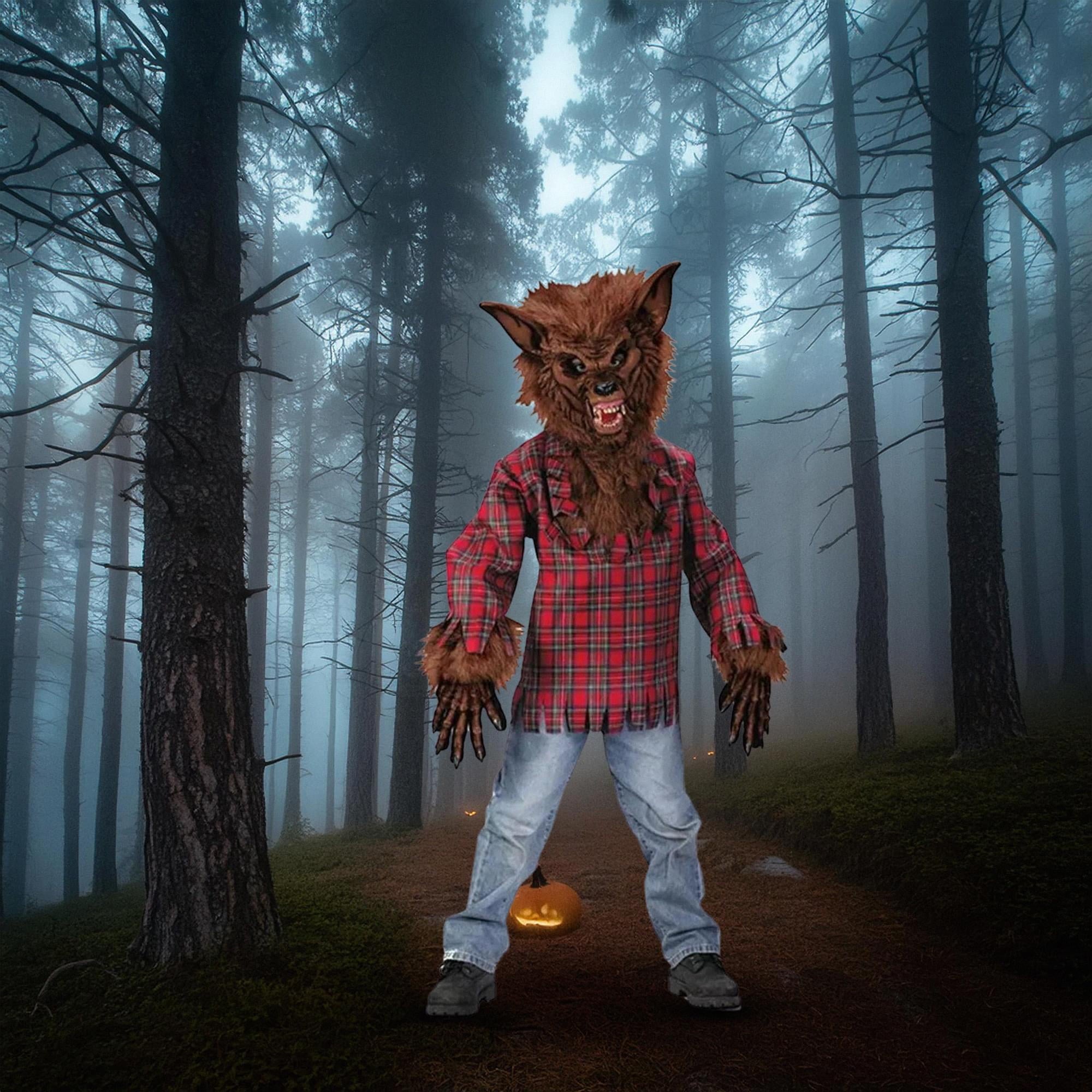  Werewolf Boys' Halloween Dress Up / Role Play Costume, L