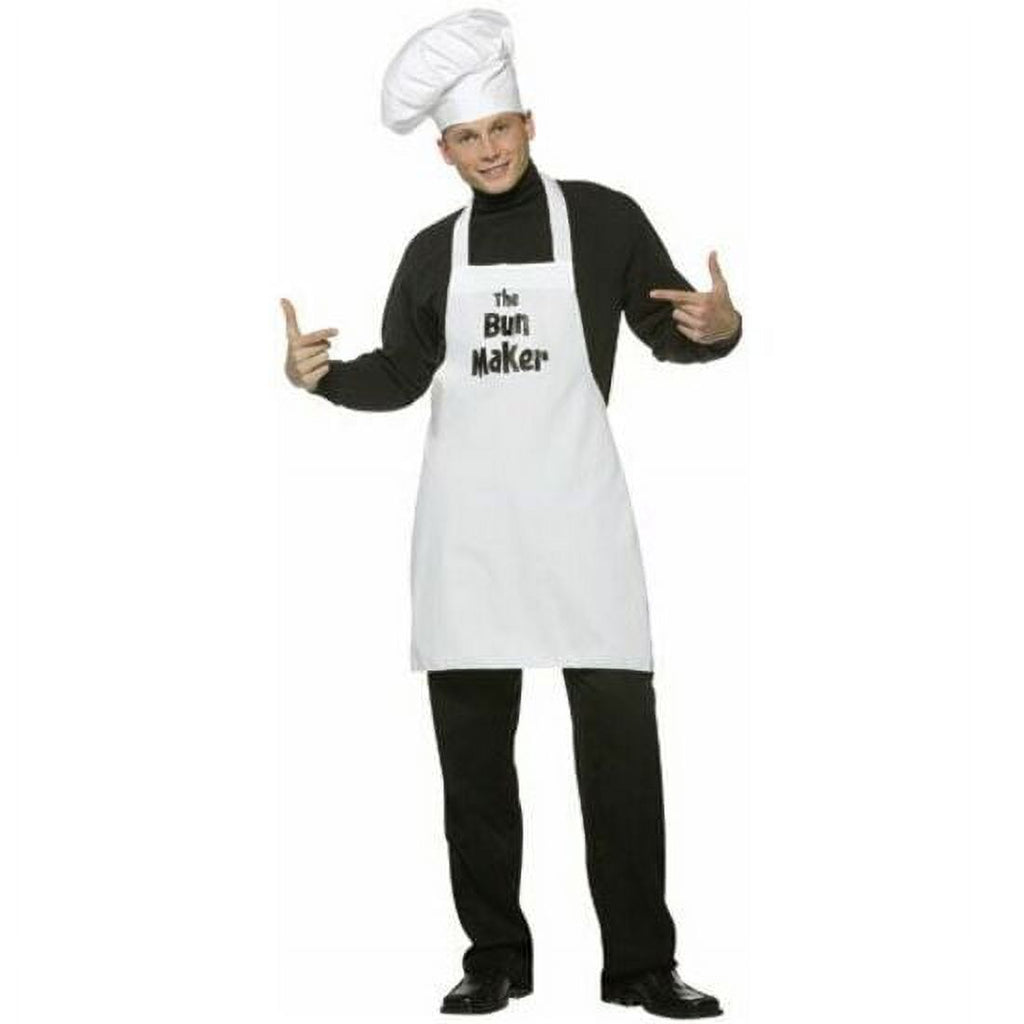 Bun Maker Men's Adult Halloween Costume, One Size, (40-46)