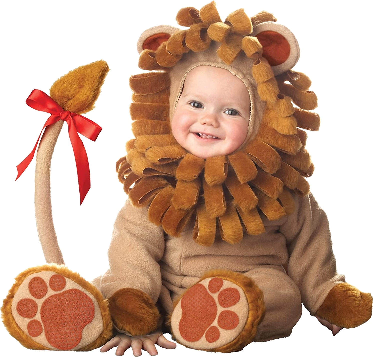 InCharacter Lil' Lion Infant Costume, X-Small (0-6) Brown