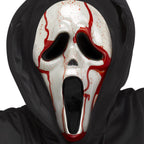 Officially Licensed Bleeding Ghost Face Halloween Costume for Children, Boys Size L (10/12), by 